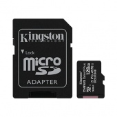 Флеш карта microSDHC 128GB microSDXC Kingston <SDCS2/128GB> Class10 UHS-I Canvas Select up to 100MB/