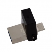 Флеш Диск Kingston 16Gb DataTraveler microDuo DTDUO3/16GB USB3.0 черный