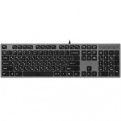 Клавиатура A4TECH проводная ММ KV-300H, USB (серый) X-Key, слим, компакт.