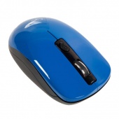 Мышь Gembird MUSW-400-B, голубой, бесшумный клик, 3кн.+колесо-кнопка, 2.4ГГц, 1600 dpi, бли