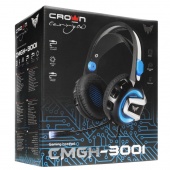 Гарнитура игровая CROWN CMGH-3001 Black&blue