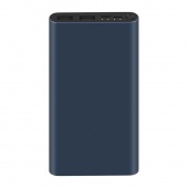 Внешний аккумулятор Xiaomi Mi Power Bank 3 PLM13ZM Li-Pol 10000mAh 2.4A черный 2xUSB