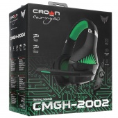 Гарнитура игровая CROWN CMGH-2002 Black&green