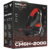 Гарнитура игровая CROWN CMGH-2000 Black&red