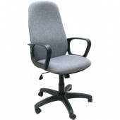 Кресло руководителя Бюрократ CH-808AXSN/Grey (темно-серый 10-128 ткань крестовина пластиковая)