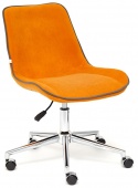 Кресло STYLE [флок , оранжевый, 18]