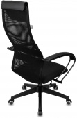 Кресло руководителя Бюрократ CH-607 черный TW-01 сетка/ткань с подголов. крестовина пластик