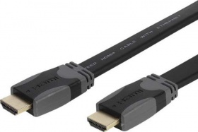 Высокоскоростной HDMI кабель с Ethernet (плоский), 1.5 м